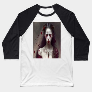 Vampire Rose First Kill Baseball T-Shirt